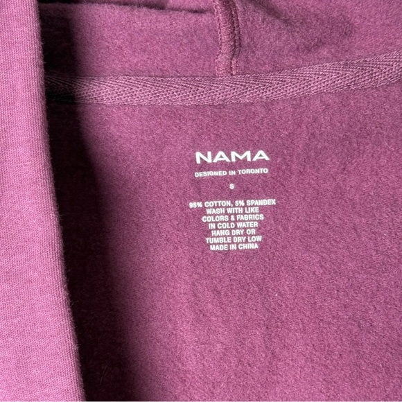 Nama Enlighten Onesie Size XS Cotton Hooded Jumpsuit Purple - Picture 9 of 11